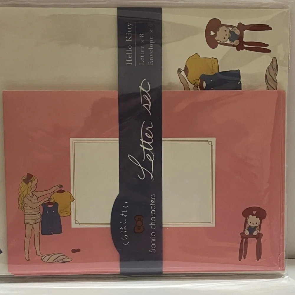 Hello Kitty x Kurahashi Rei Collaboration Letter Set